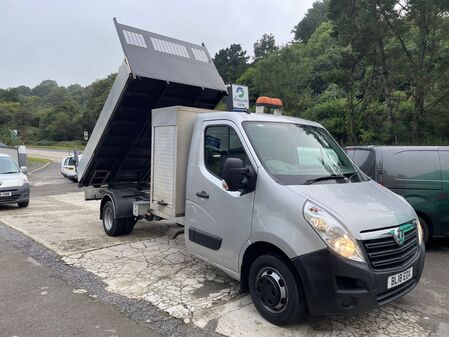VAUXHALL MOVANO L4H1 R3500 HD CC TIPPER *3.5T TOWING*