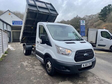 FORD TRANSIT 350 CC DRW TIPPER